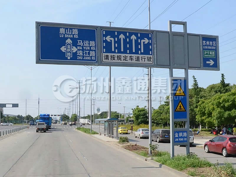 BZG-012，交通標(biāo)志桿，框架交通標(biāo)志桿